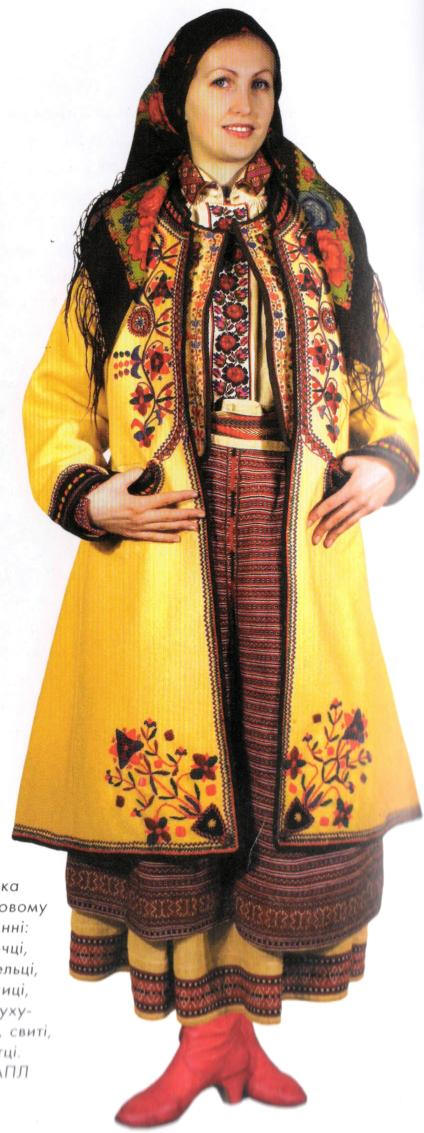 Вишивка - Український одяг Опілля