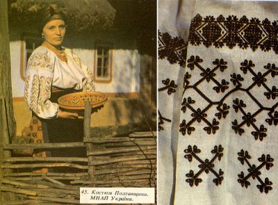 Українська вишивка на сорочці
