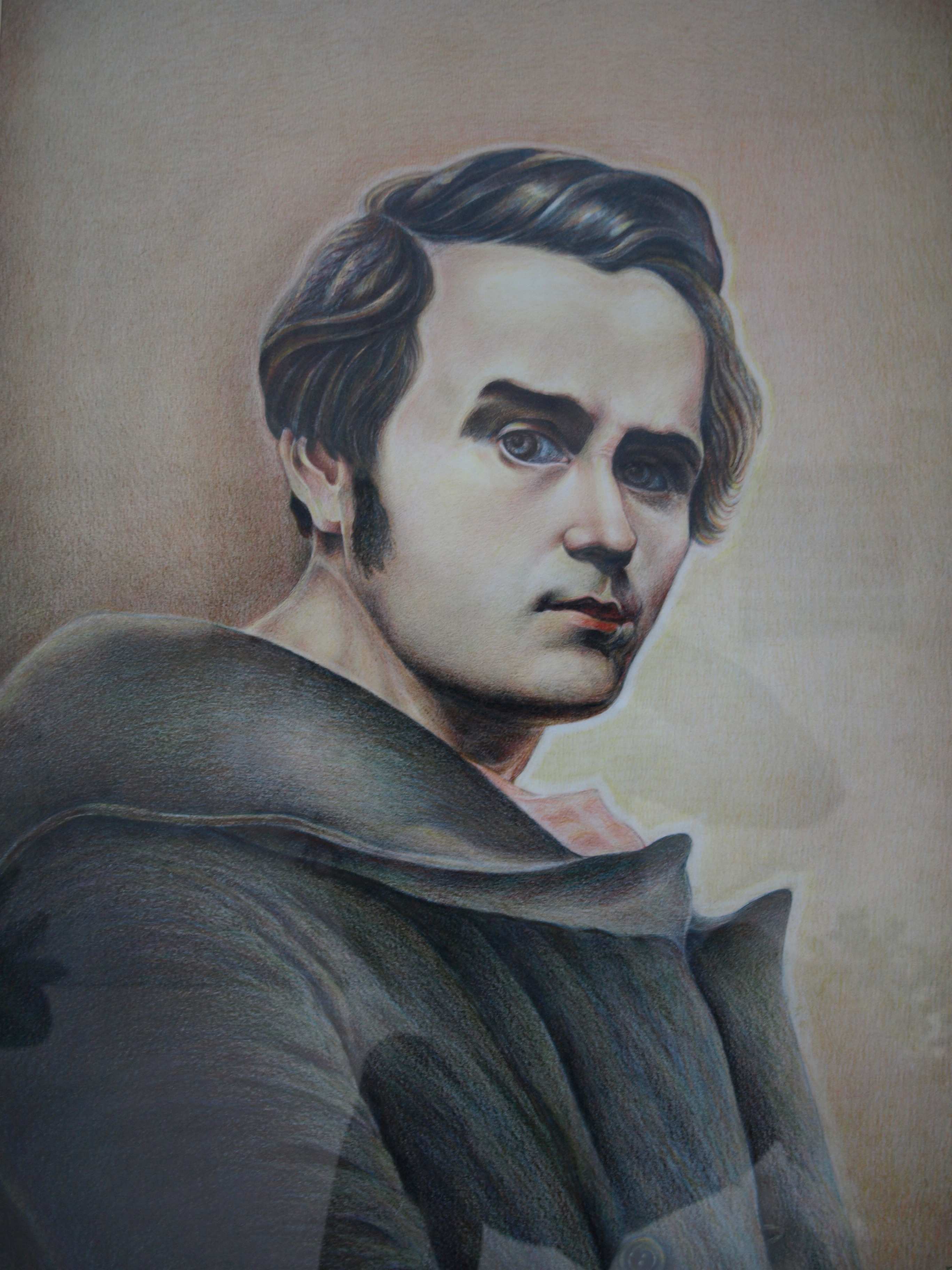 Портрет молодого Шевченка
