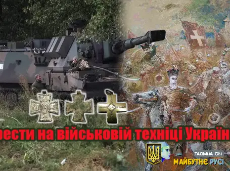 Чому українські військові малюють хрест на техніці?