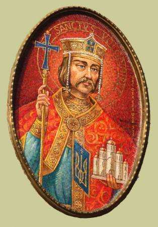 Володимир Великий, фреска