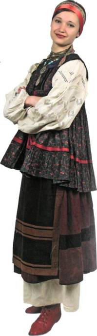 Традиційний полтавський жіночий костюм