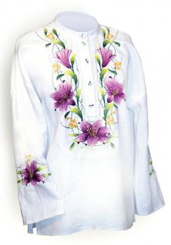 Жіноча блуза з квітами