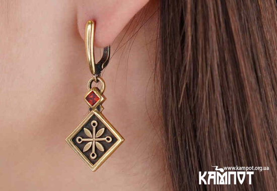 Сережки Сонце-Ружа