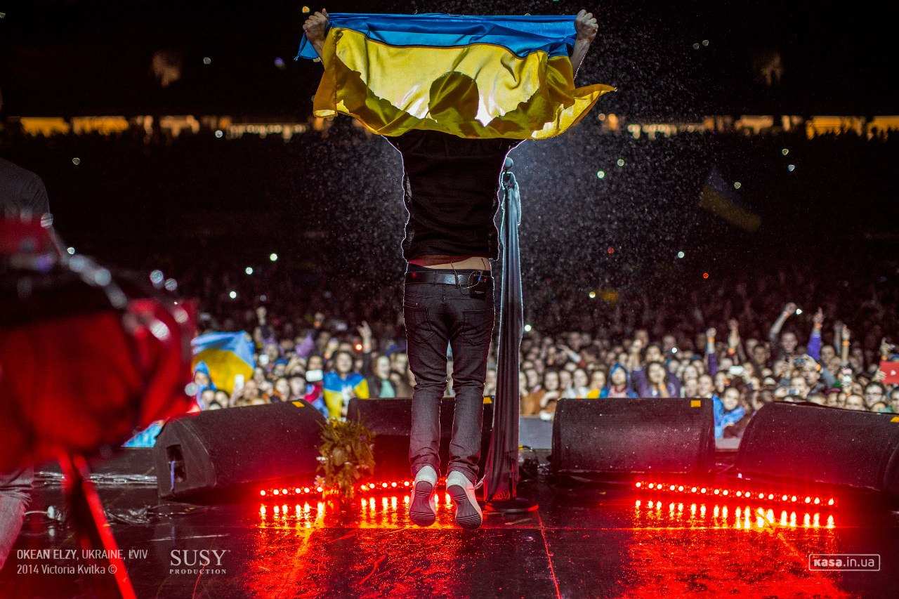 Українець на сцені Майдану