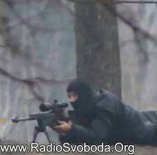 Відео з снайперами в Києві