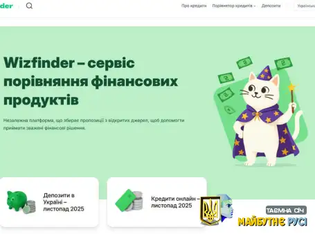 Wizfinder — розумний фінансовий вибір