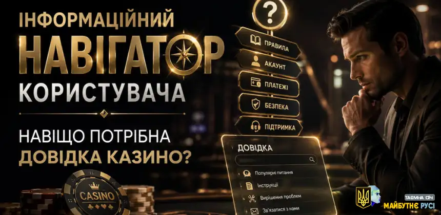Інформаційний навігатор користувача: Навіщо потрібна довідка в гемблінгу