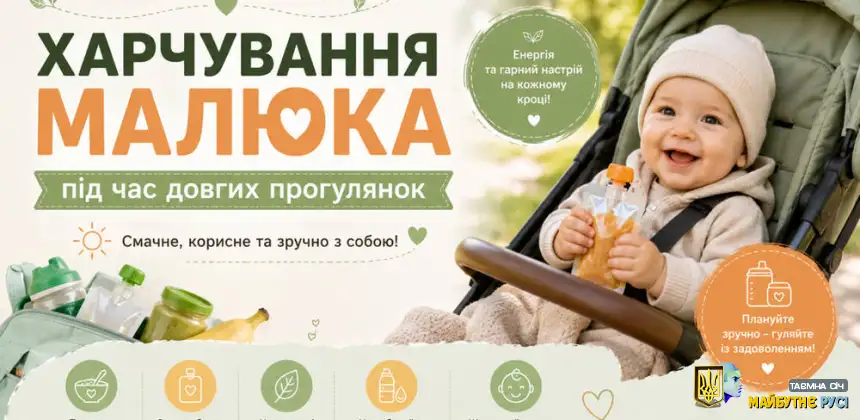 Харчування малюка під час довгих прогулянок: як забезпечити дитину корисними перекусами в дорозі