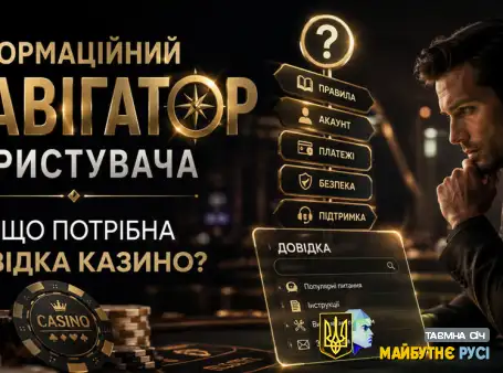 Інформаційний навігатор користувача: Навіщо потрібна довідка в гемблінгу