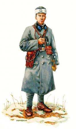 Офіцер Української Галицької Армії, зима 1918-19р.