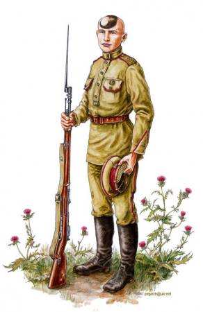 Хорунжий 2-го Запорізького полку, літо 1918 р.